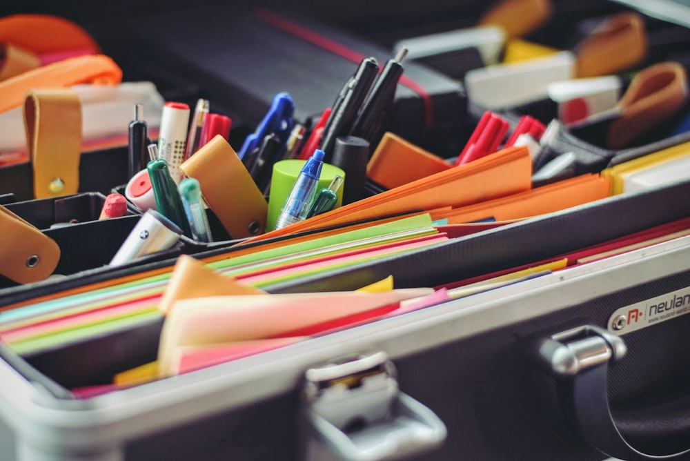 Kit Papelaria Planner e Canetas Premium III